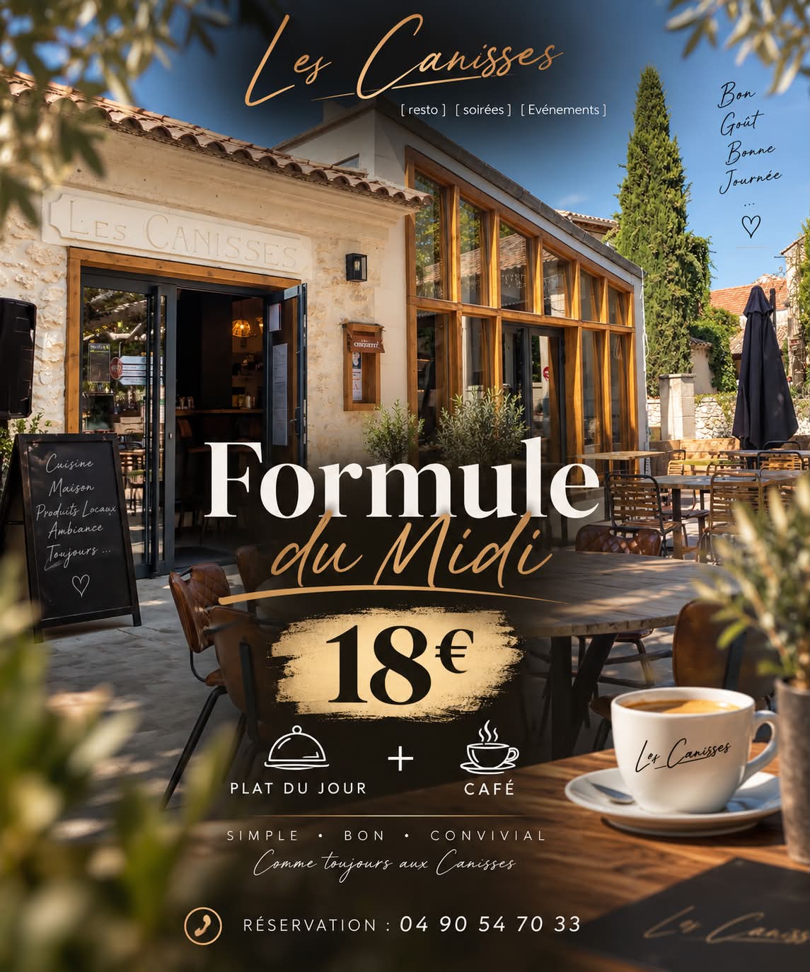 Photo by Bistrot Des Canisses | Restaurant à Fontvieille on September 21, 2026.